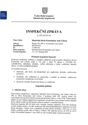 Náhled dokumentu - ČŠI 2007