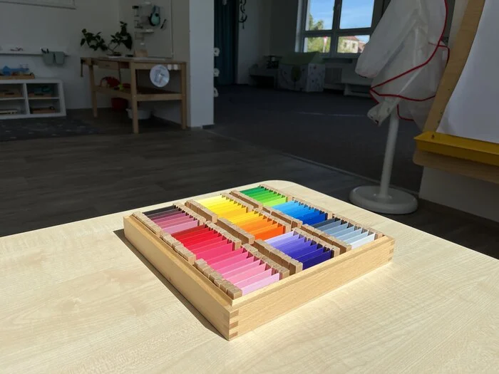 Montessori pomůcka - Růžová věž